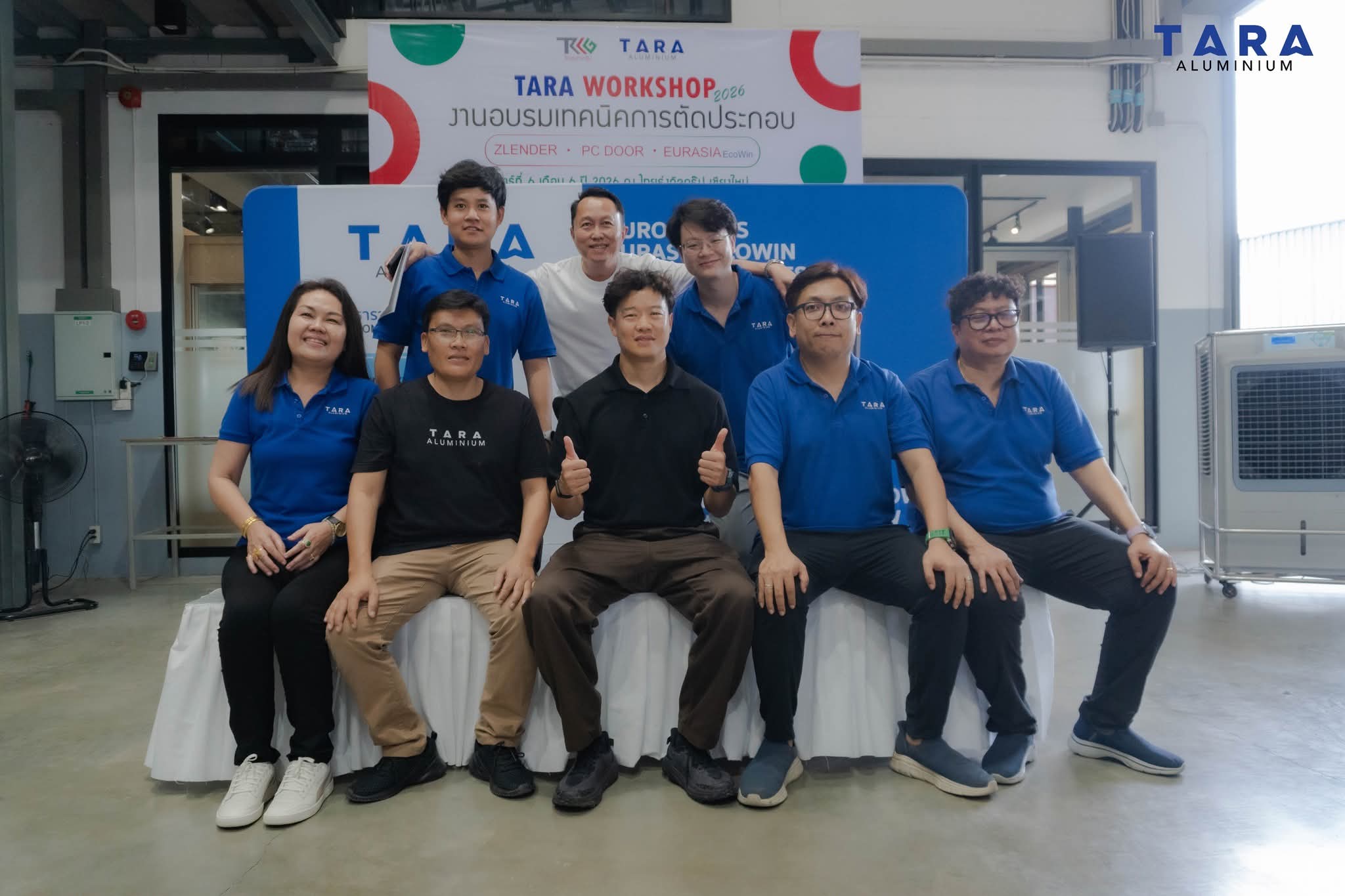 TARA Workshop 2026 — ถ่ายทอดเทคนิคงานอลูมิเนียม พร้อมเปิดตัว ZLENDER SERIES